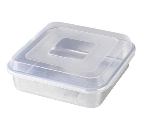covered Nordic Ware 9x9 baking pan